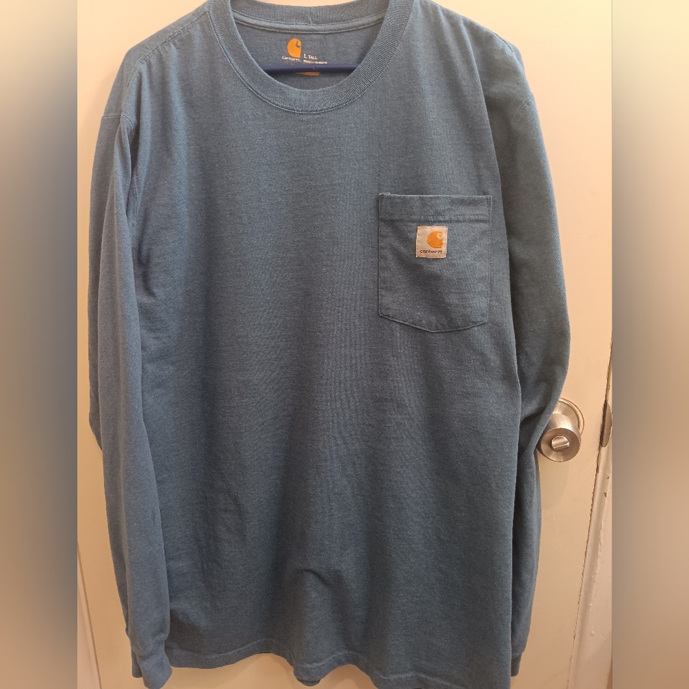 Carhartt Loose Fit Heavyweight Long-Sleeve Pocket T-Shirt